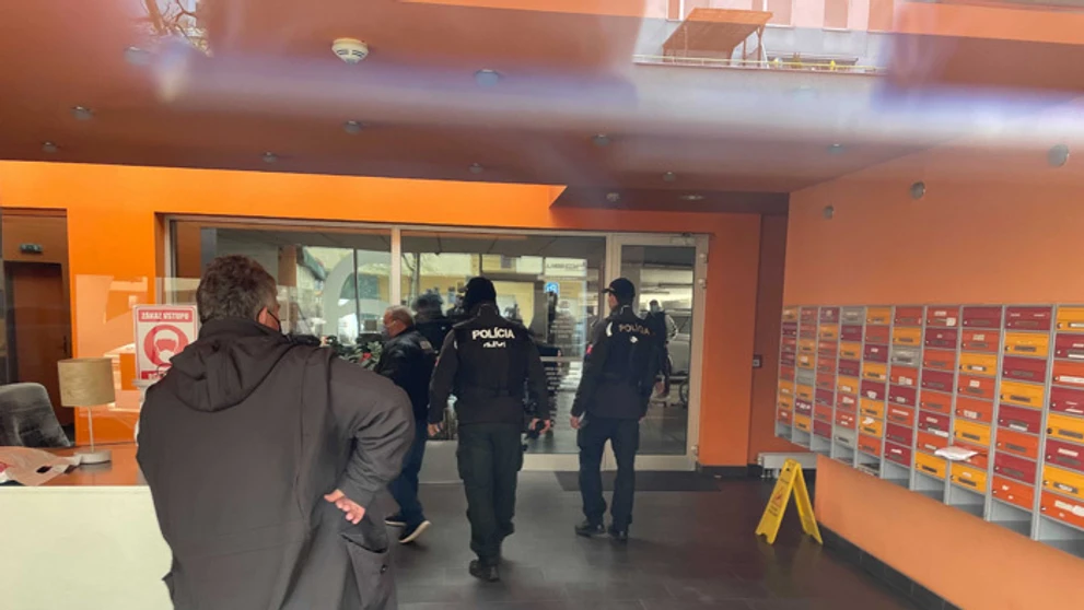 Štefan Harabin nepustil hliadku do bytu.