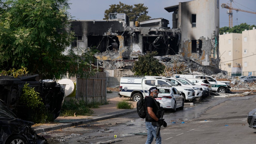 Útok Hamasu na Izreal.