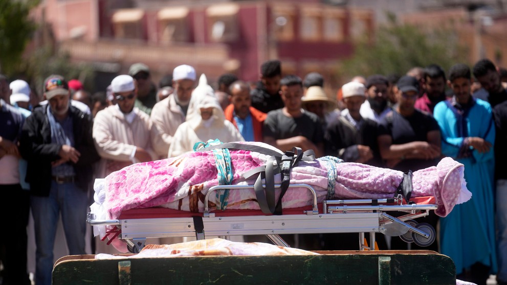 Zemetrasenie v Maroku