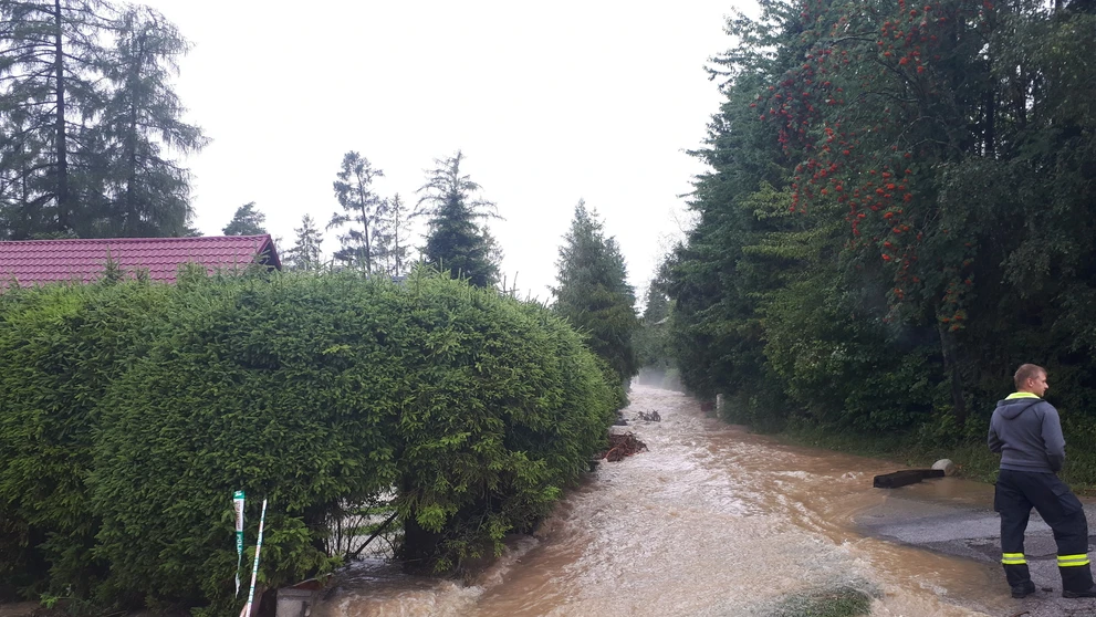 Zatopená Stará Lesná