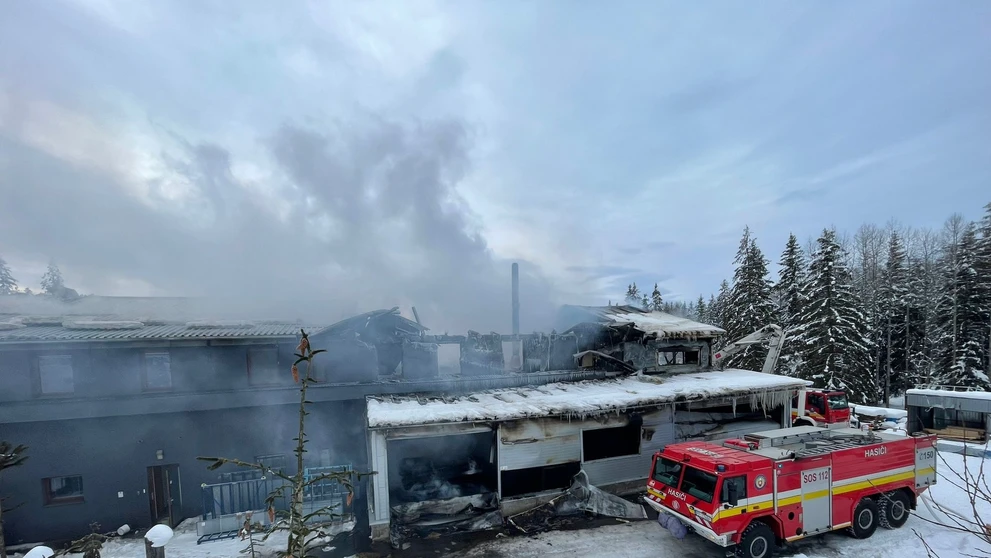 Požiar v Tatranskej Štrbe