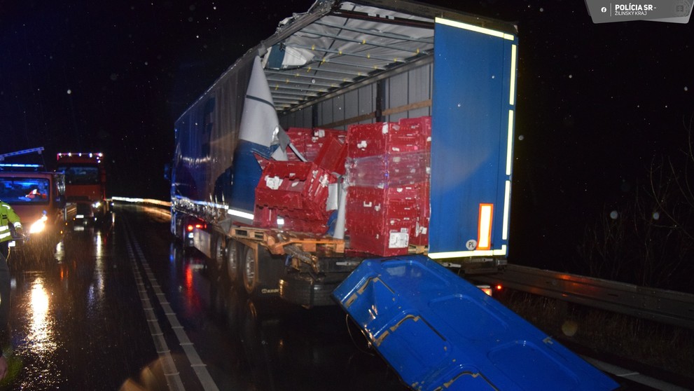 Nehoda pod Strečnom.