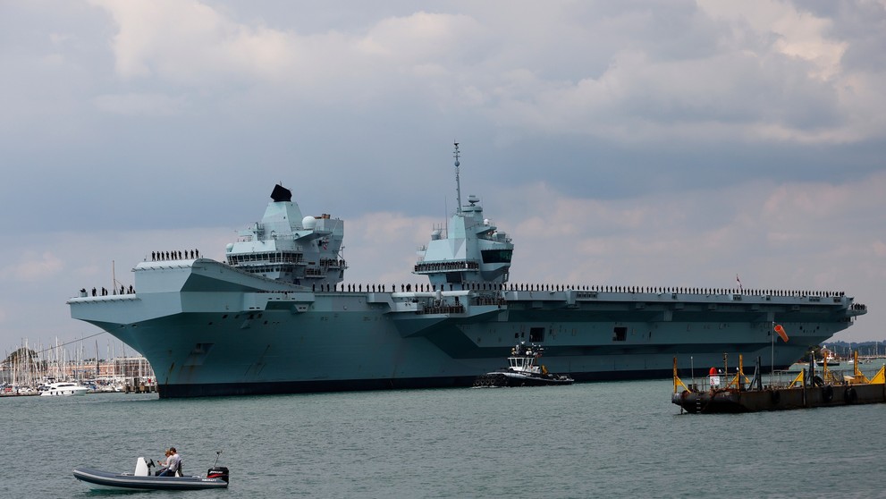 HMS Prince of Wales.