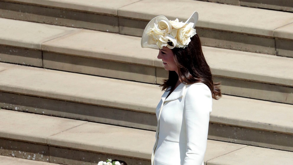 Kate Middleton s princeznou Charlotte