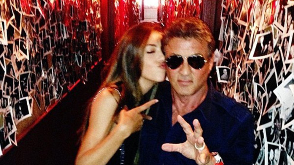 Sylvester Stallone s dcérou