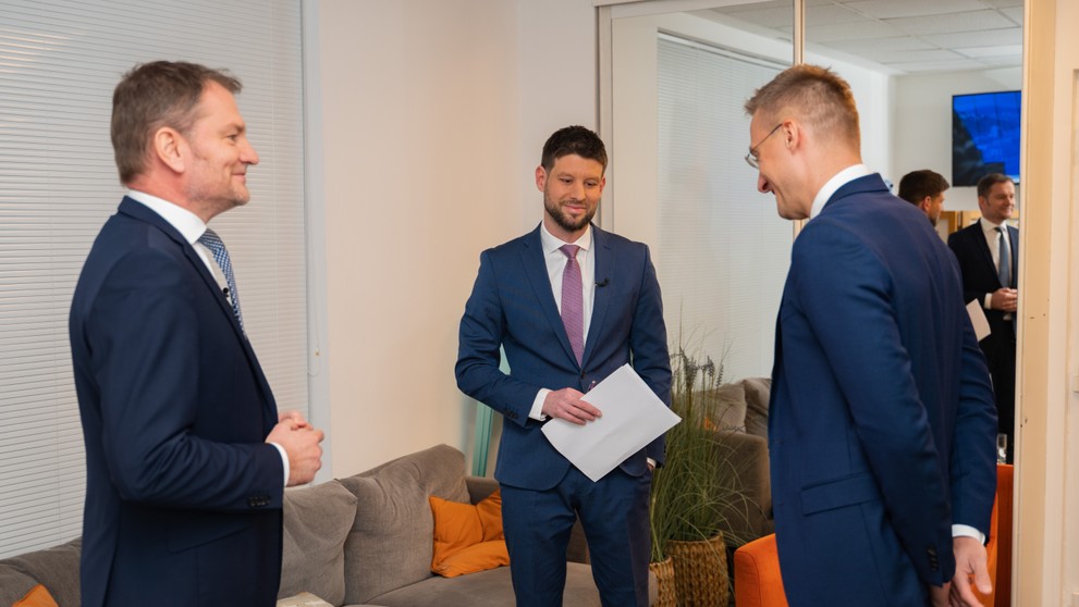 Michal Šimečka a Igor Matovič v relácii Na telo