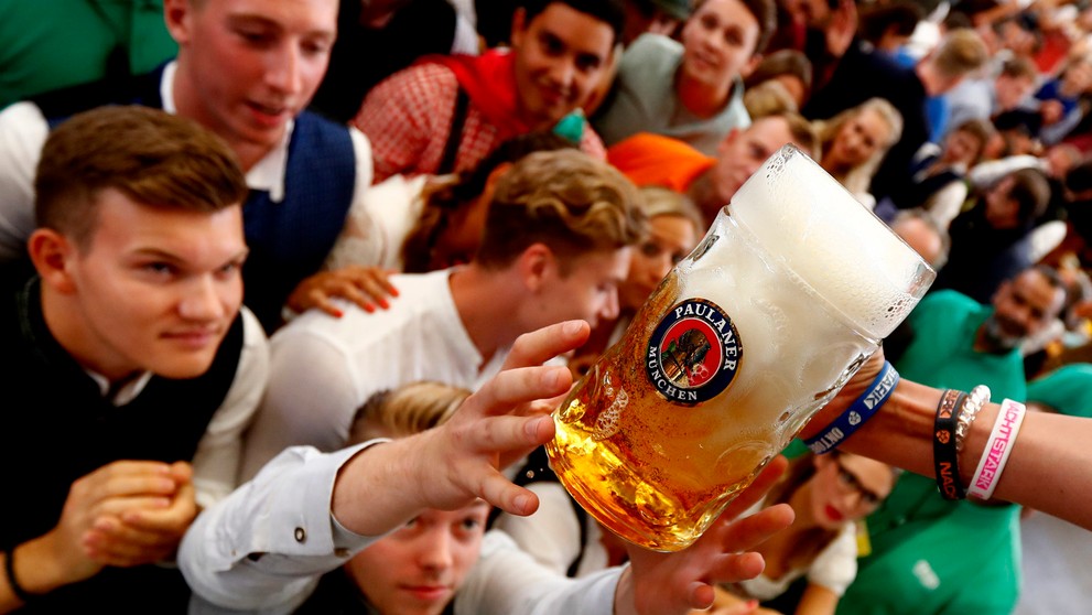 Otvorenie Oktoberfestu.
