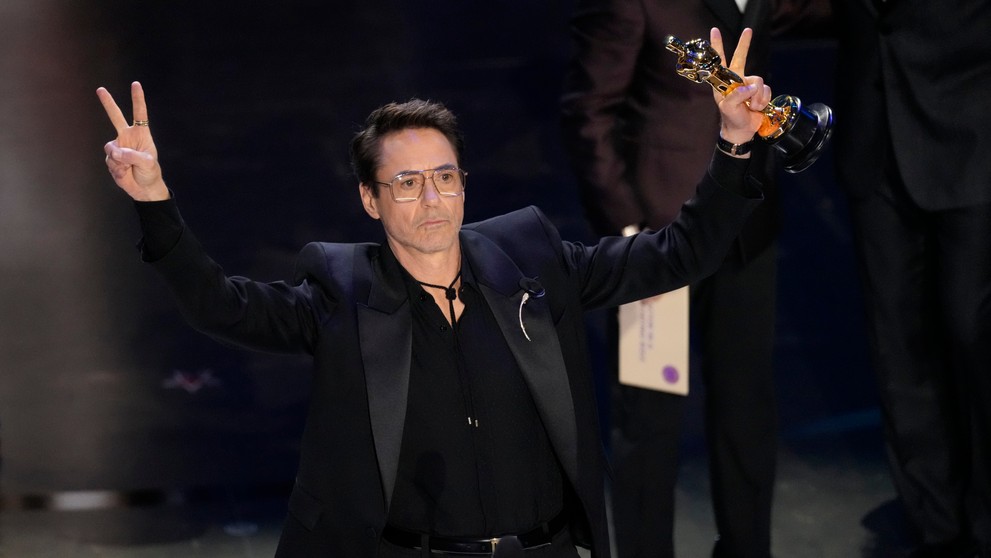 Americký herec Robert Downey Jr.