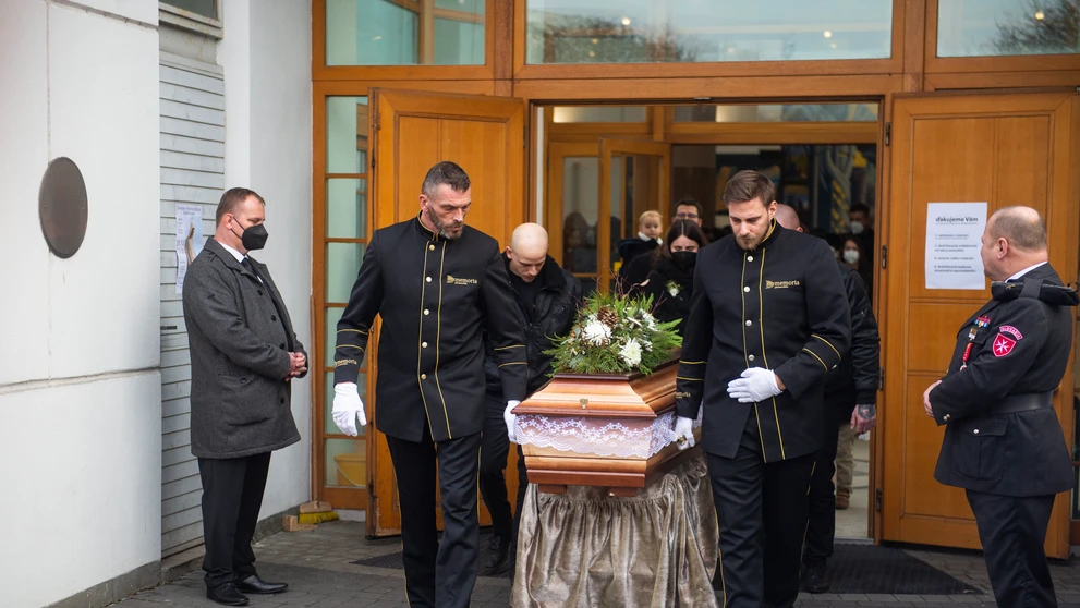 Posledná rozlúčka s V. Krčmérym.