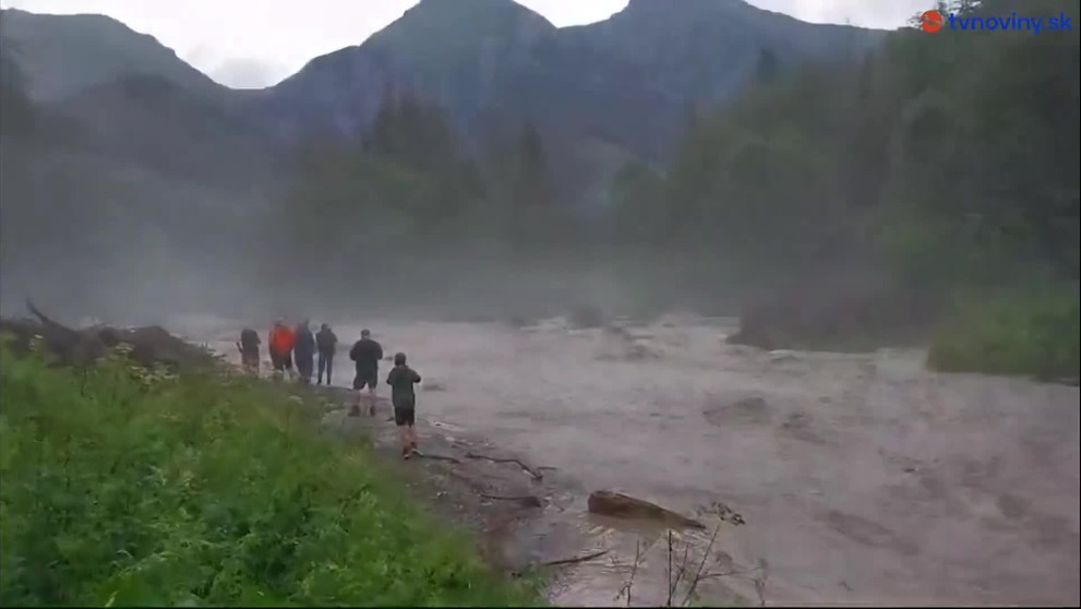 Oblasť, kde sa stalo nešťastie.