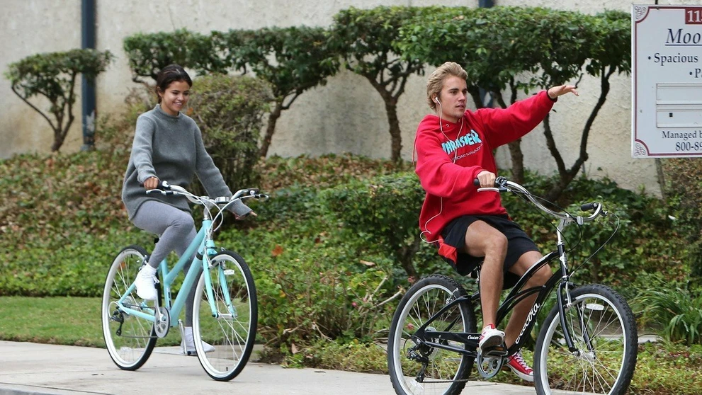 Selena Gomez a Justin Bieber.