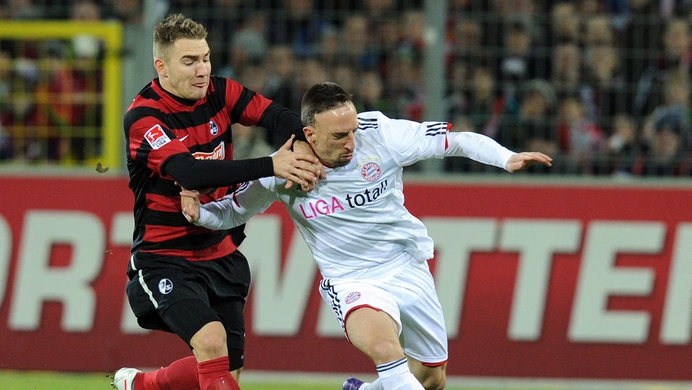 Naháňačky s Franckom Ribérym.