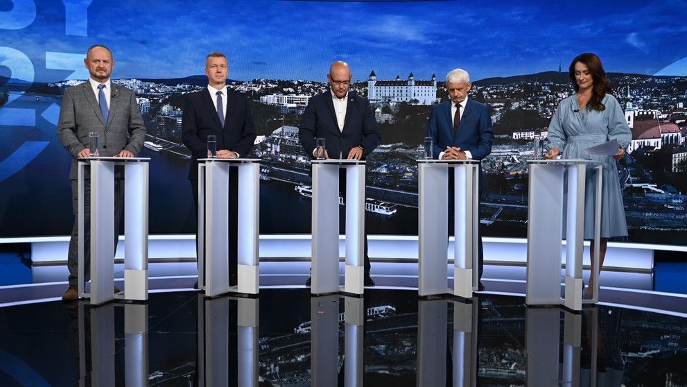 Predvolebná diskusia s Michalom Kovačičom.