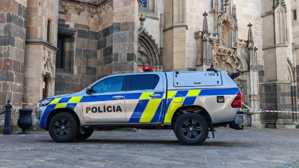 Polícia prehľadávala Dóm svätej Alžbety v Košiciach.
