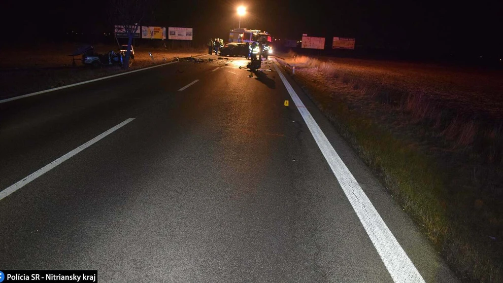Tragická nehoda pri Leviciach.