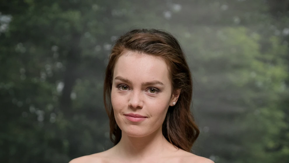 Mary Havranová ako nevesta