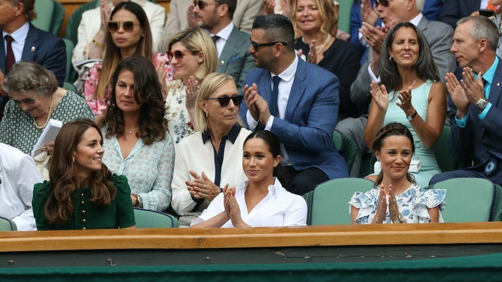 Kate a Meghan na Wimbledone