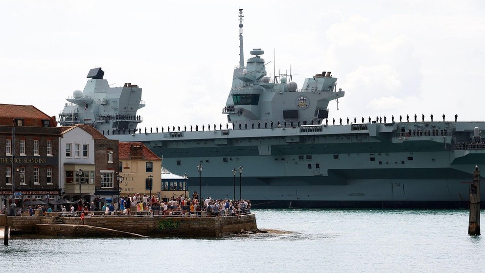 HMS Prince of Wales.