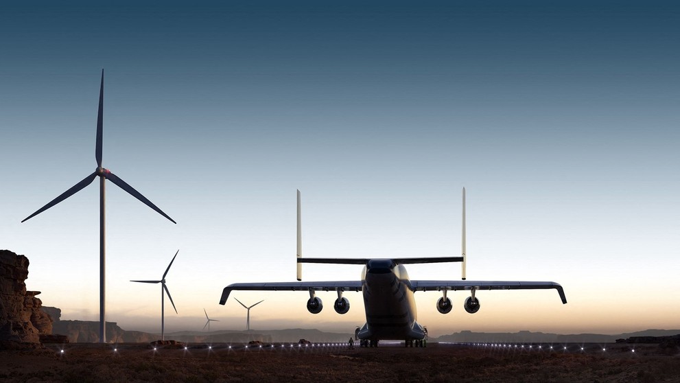 Radia WindRunner - najväčšie lietadlo sveta. (vizualizácia)