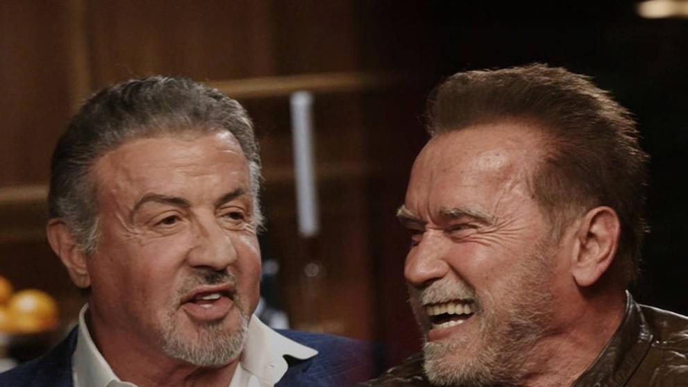 Arnold a Sly - Rivali, priatelia, ikony