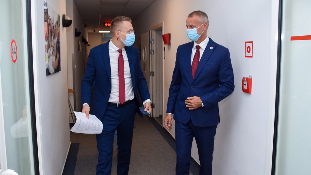 Richard Raši pred nakrúcaním.