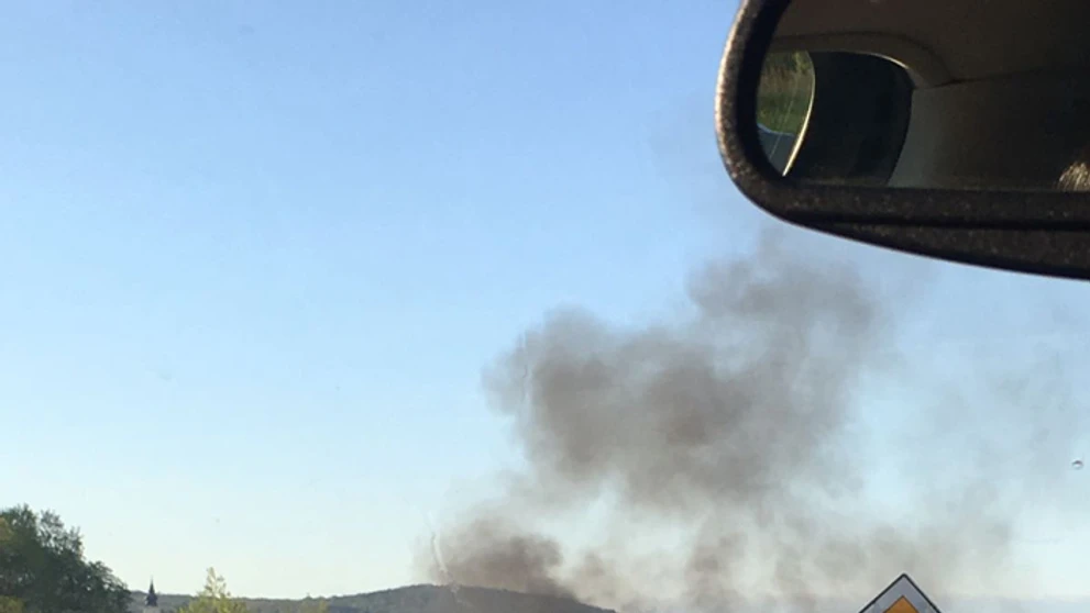Nehoda motorkára na D4 pri Stupave.