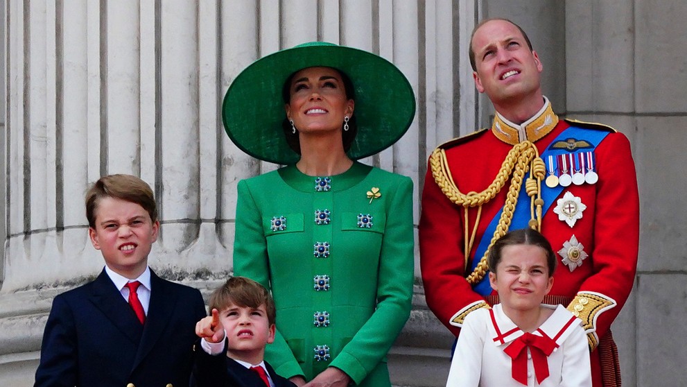 Rodina princa Williama a jeho manželky Kate.