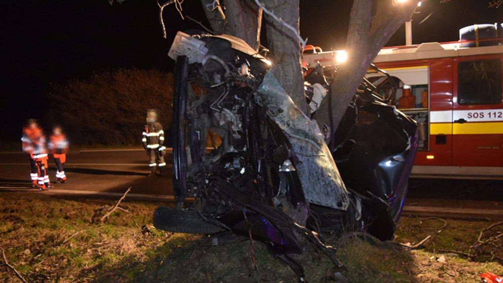 Nehoda pri obci Veľký Lapáš.