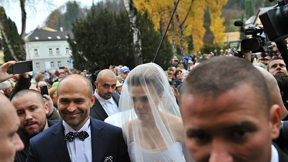 Nádherná nevesta Katka. 