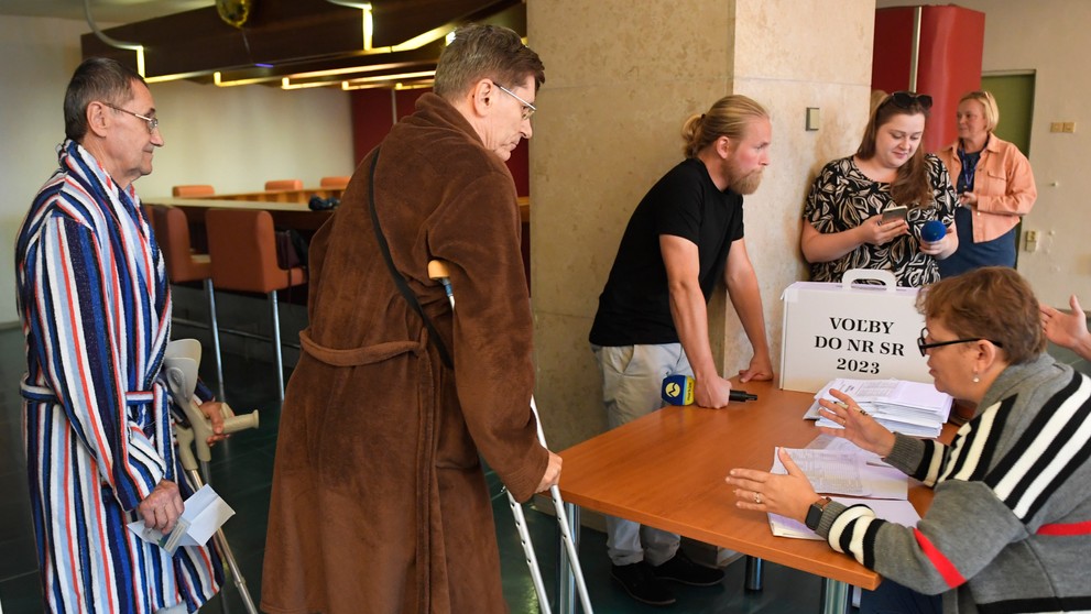 Voľby v Univerzitnej nemocnici L. Pasteura v Košiciach.