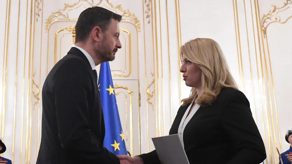 Prezidentka Zuzana Čaputová odvolala vládu Eduarda Hegera
