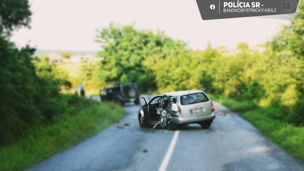 Tragická nehoda v Lučeneckom okrese.