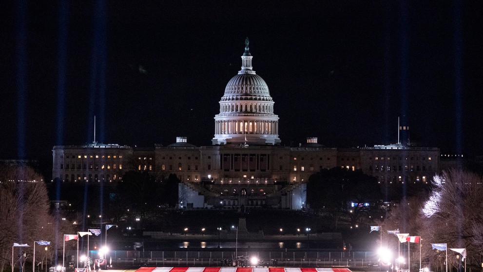 Prípravy na inauguráciu prezidenta USA