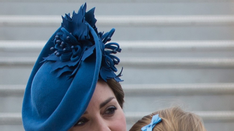 Kate Middleton a princezná Charlotte.