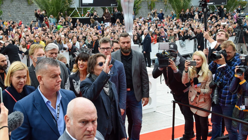 Johnny Depp na MFF KV