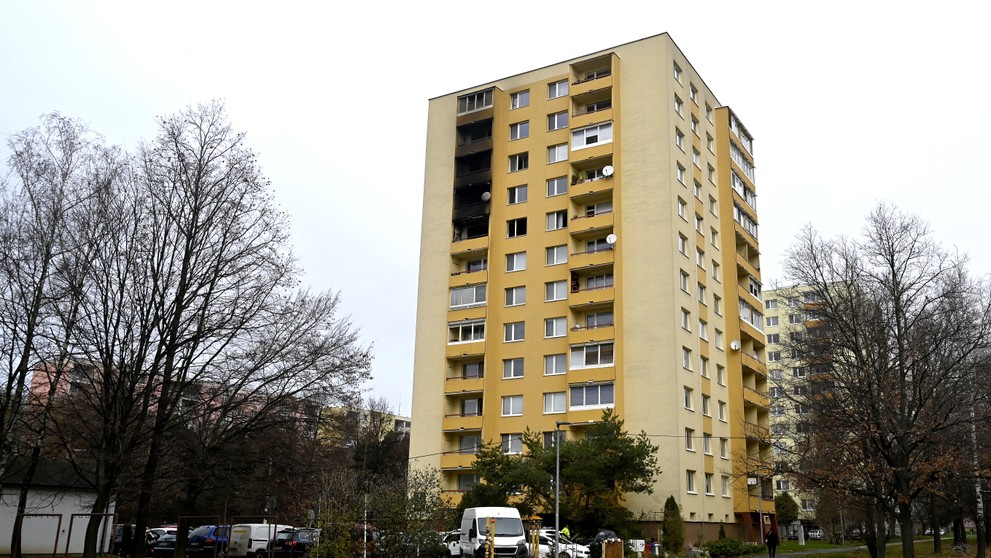 Prešov bytovka požiar