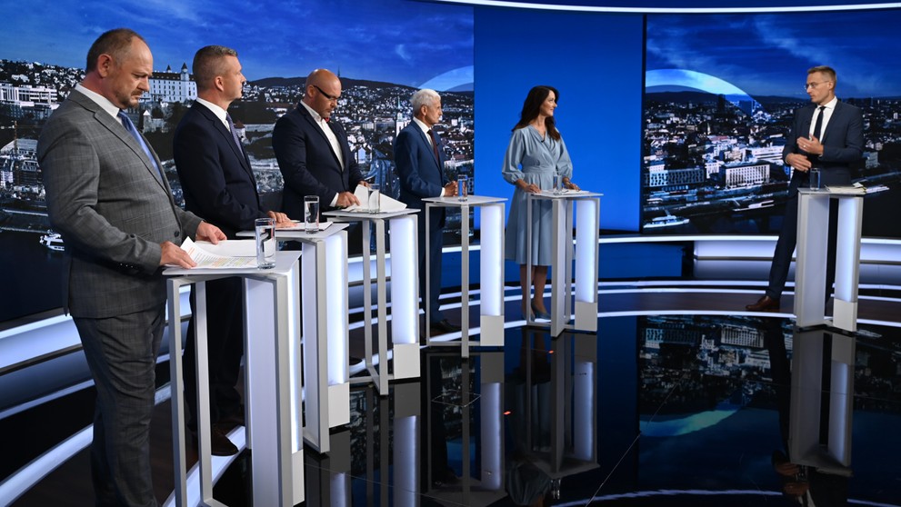 Predvolebná diskusia s Michalom Kovačičom.