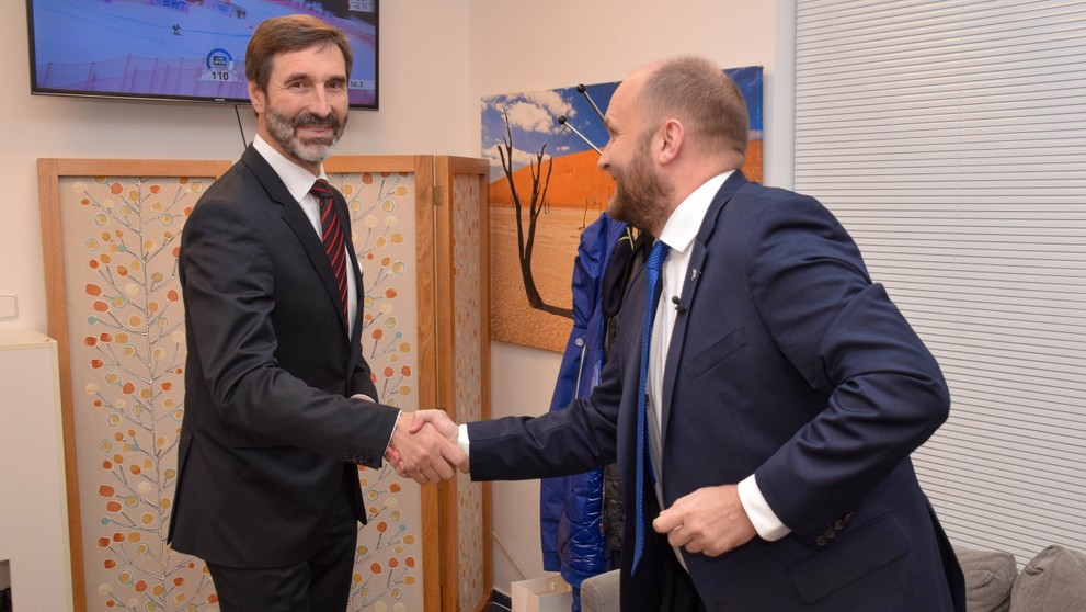 Juraj Blanár a Jaroslav Naď v relácii Na telo.