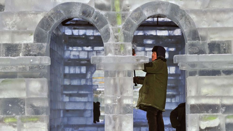 Ľadový palác v Číne