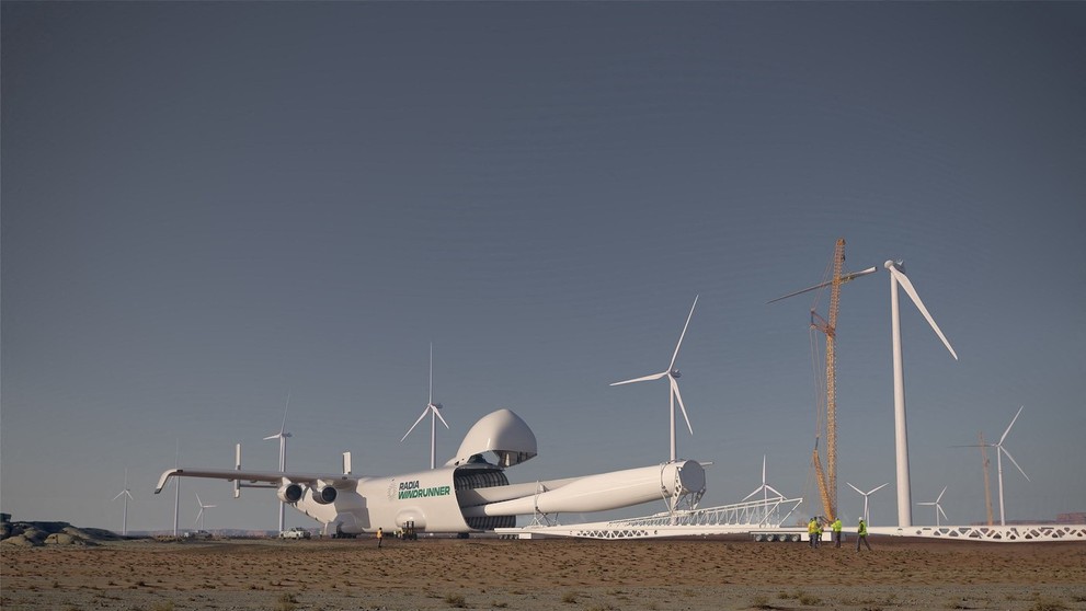 Radia WindRunner - najväčšie lietadlo sveta. (vizualizácia)