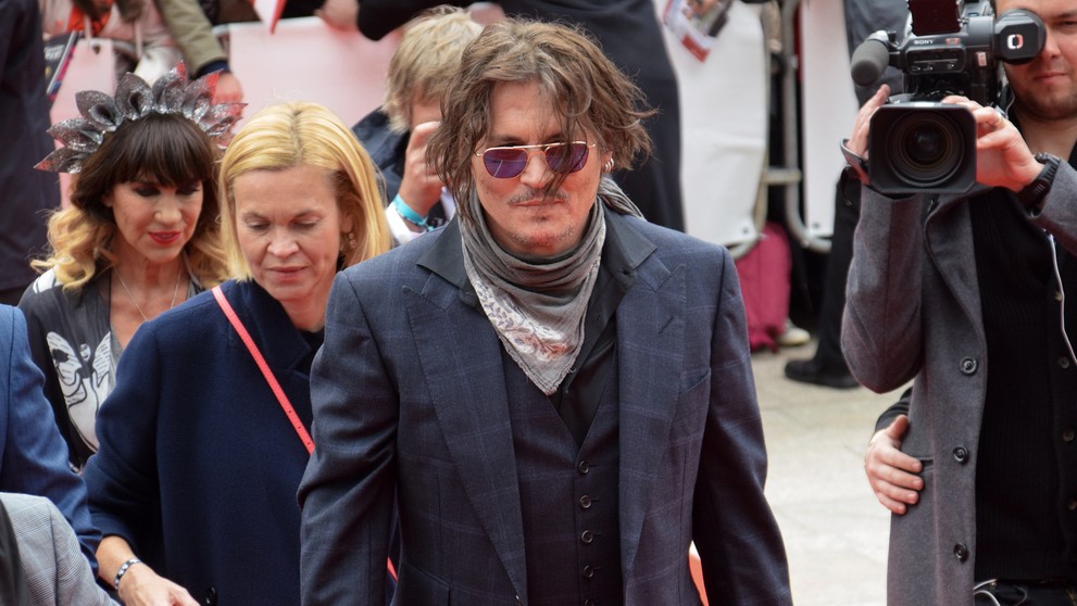 Johnny Depp na MFF KV