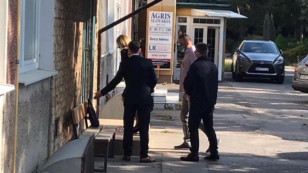 Andrea Haitová prichádza na NAKA v Nitre.