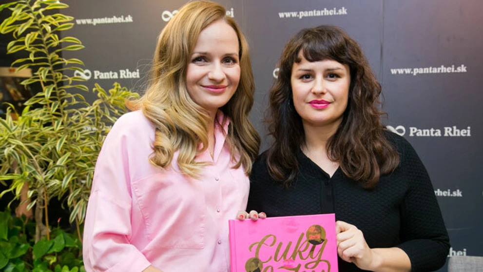 Zuzka Šebová s Petrou Polnišovou alias Cuky a Luky 