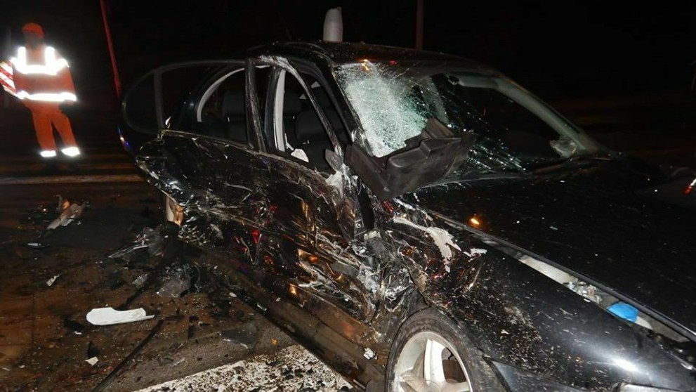 Nehoda pod Zvolenským zámkom.