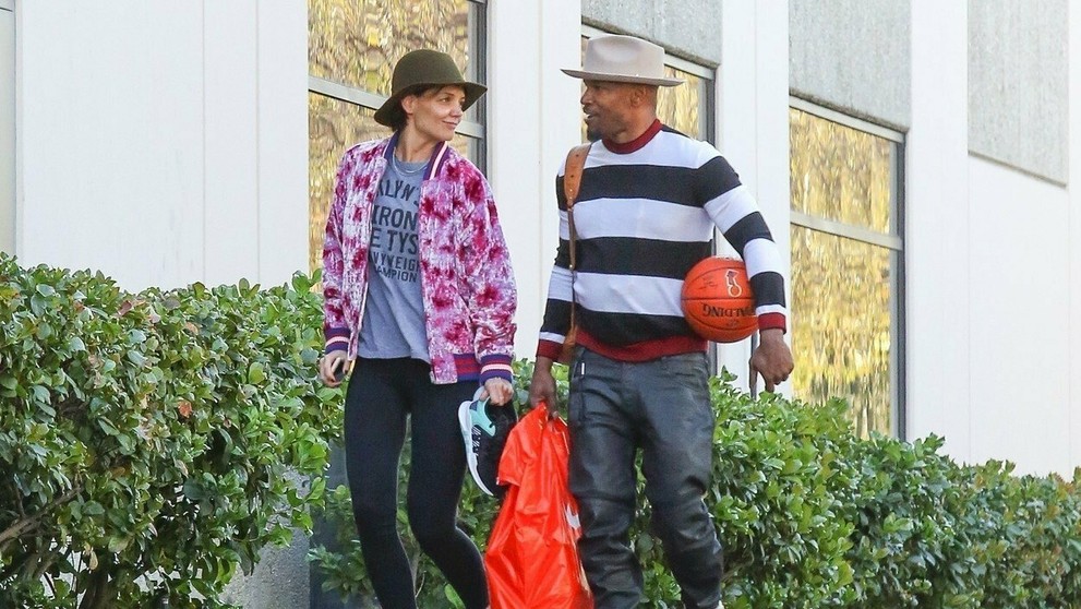 Katie Holmes a Jamie Foxx