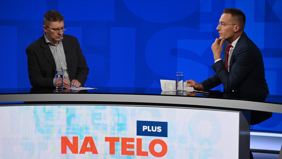 Na telo PLUS s Martinom Slosiarikom.