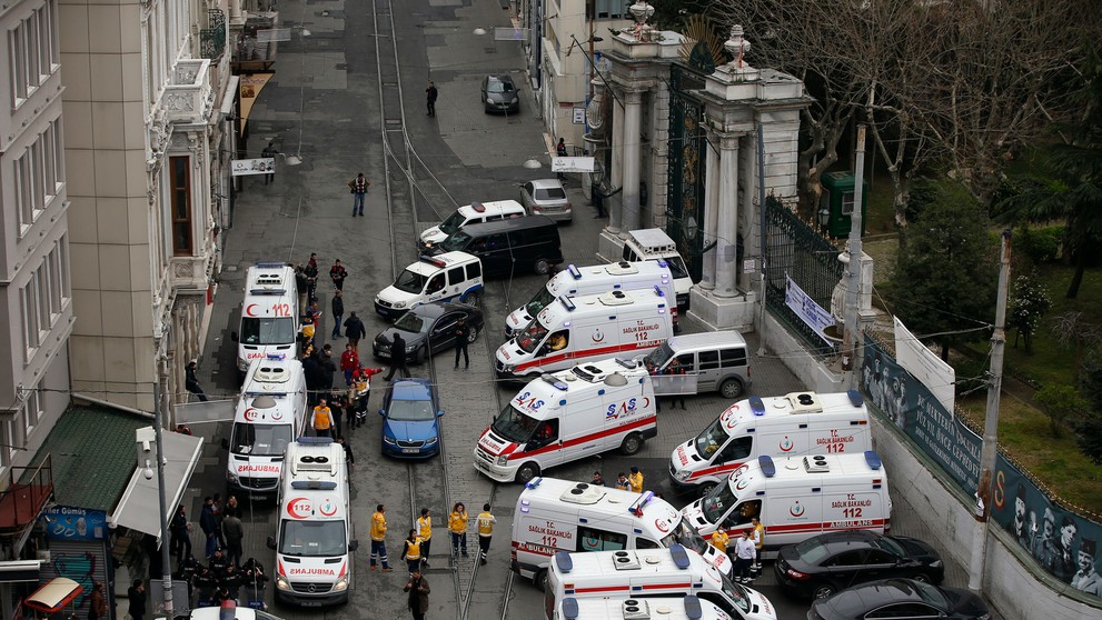 Samovražedný útok v Istanbule