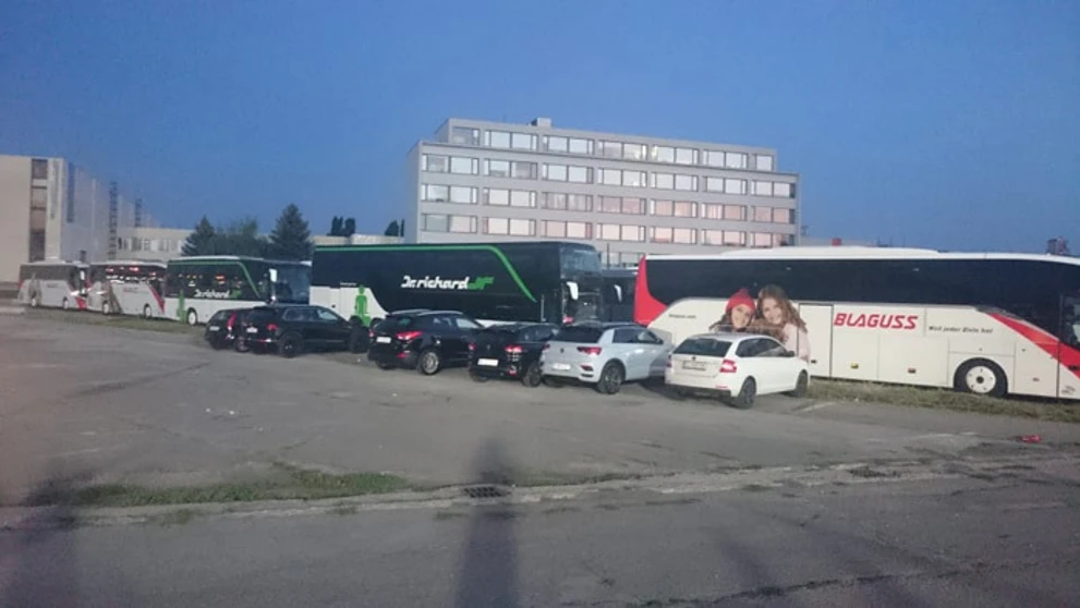 Pred zápasom Slovan Bratislava - Rapid Viedeň.