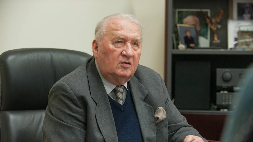 Prvý prezident Slovenskej republiky Michal Kováč