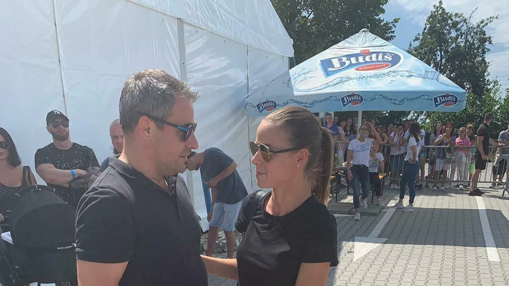 Nela Pocisková a Filip Tůma na DOD